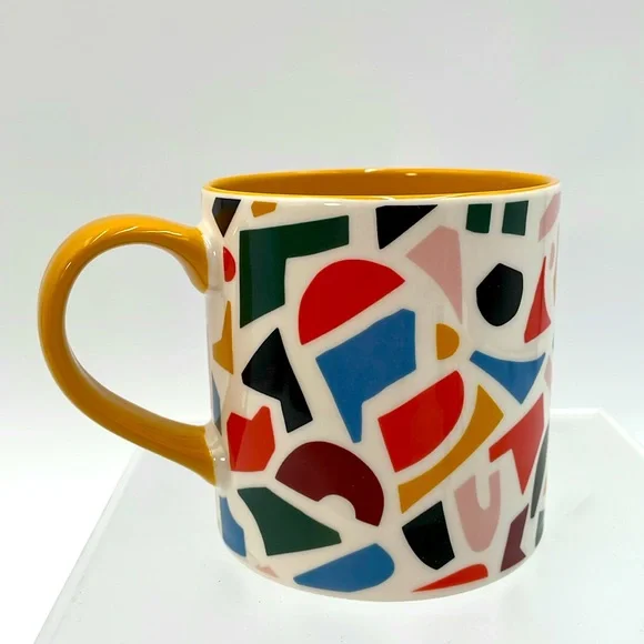 Target Room Essentials Geometric Art Graphic Shapes Ceramic Mugs - New - Picture 3 of 10